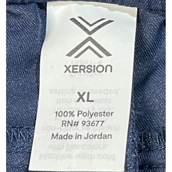 Xersion Mens Size XL Navy Blue Athletic Shorts Polyester - Picture 8 of 10